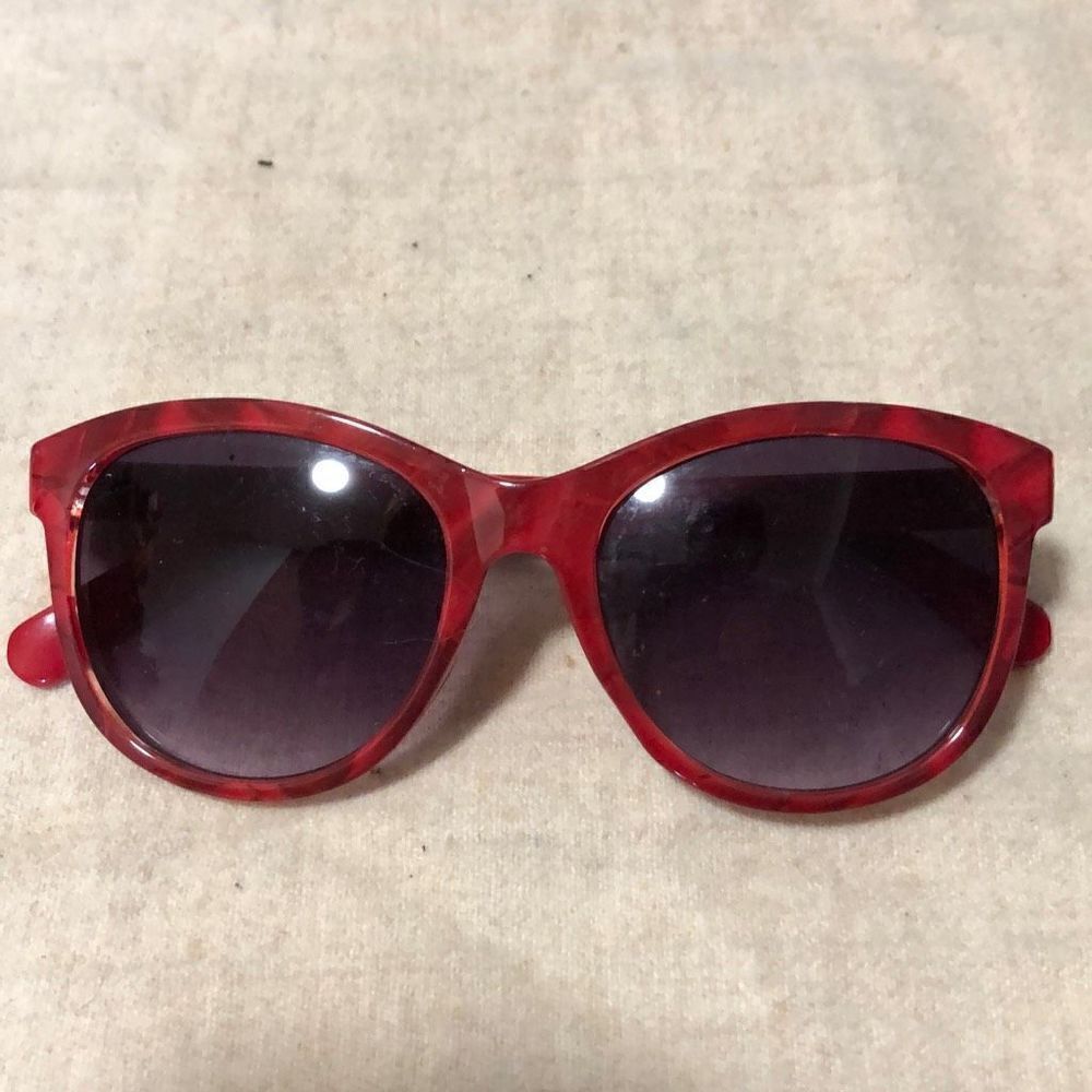 Foster Grant Women's Polarized FWM Sunglasses Red